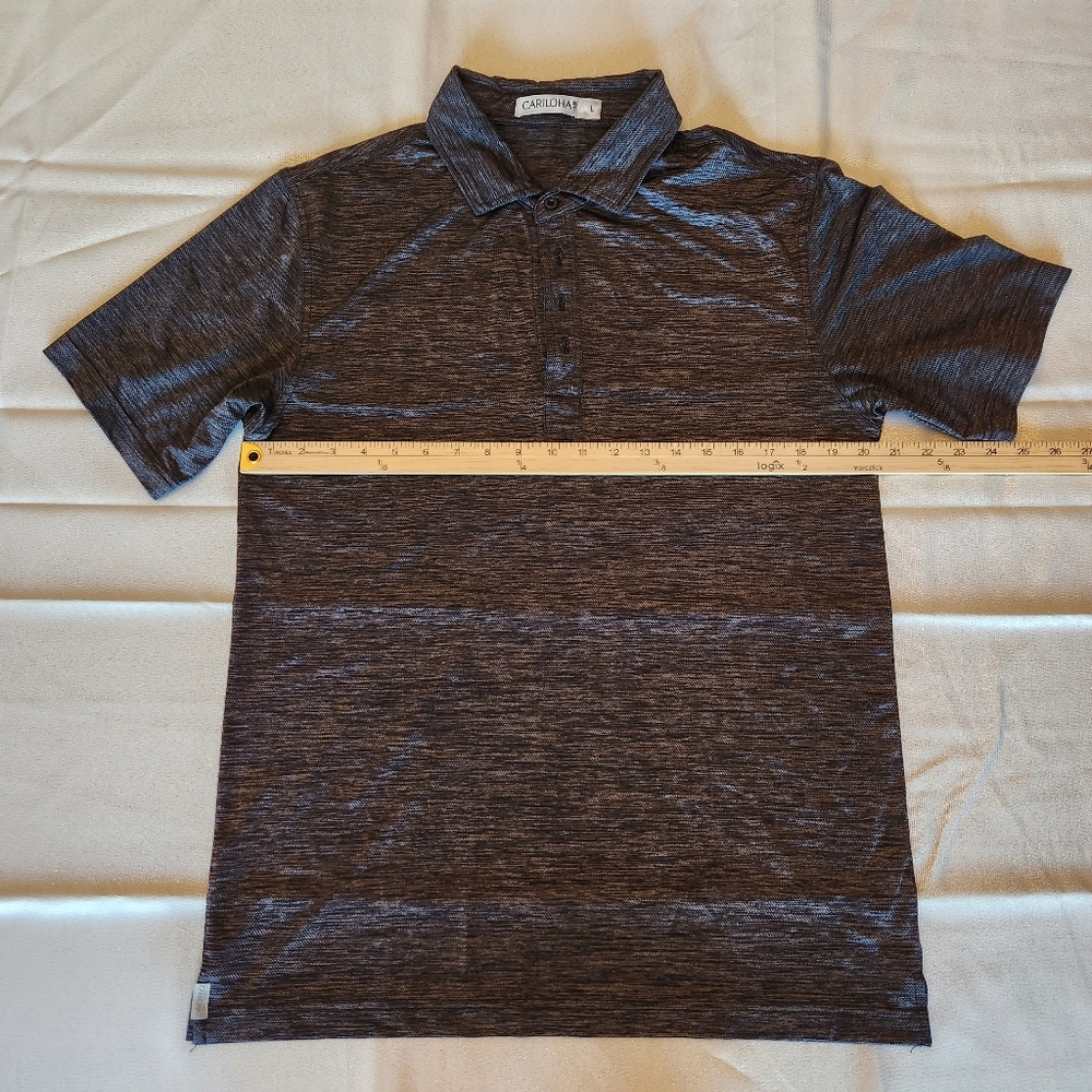 Cariloha Men's Bamboo Comfort Jaquard Polo Shirt